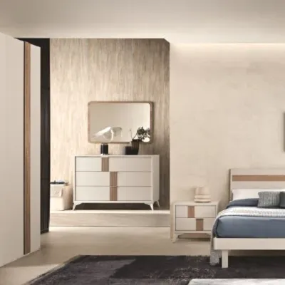 Camera da letto Royal Gierre mobili in laccato opaco a prezzo scontato