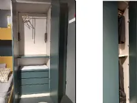 Camera da letto Sangiacomo Sangiacomoe e  gienne a prezzo scontato in laccato opaco
