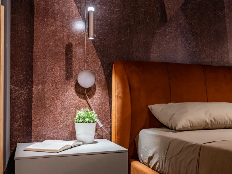 Camera da letto Homy Santalucia in laminato in Offerta Outlet