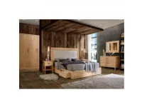 Camera da letto Mirandola nicola e cristano Sara a prezzo ribassato in legno