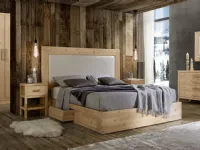 Camera da letto Mirandola nicola e cristano Sara a prezzo ribassato in legno