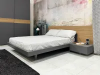 Camera da letto Scacco Santalucia in laminato a prezzo Outlet
