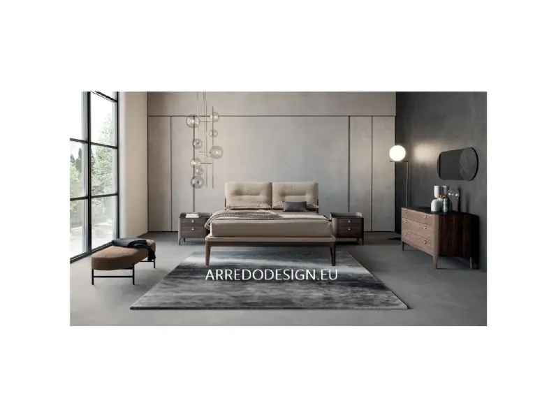 Camera da letto Settanta Dall'agnese in legno in Offerta Outlet