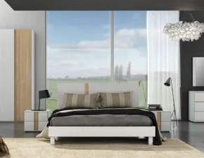 Camera da letto Silver 14 Collezione esclusiva in laminato a prezzo scontato
