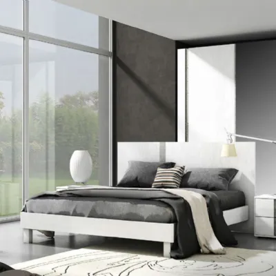 Camera da letto Collezione esclusiva Silver 15 a prezzo ribassato in laminato