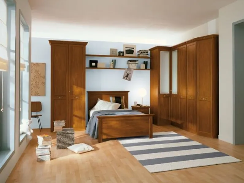 Camera da letto Singolo jo 7 Mottes selection in legno a prezzo ribassato