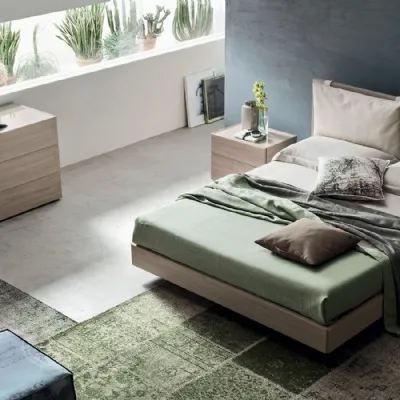 Camera da letto Sky Maronese acf in laminato in Offerta Outlet