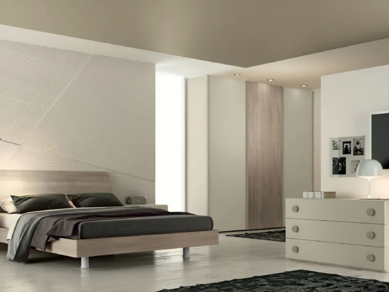 Camera da letto Smart San martino mobili in laminato a prezzo ribassato