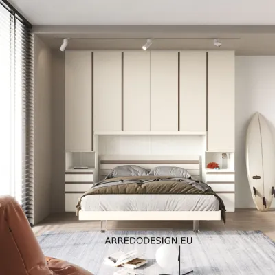 Camera da letto Smart San martino mobili in laminato a prezzo scontato