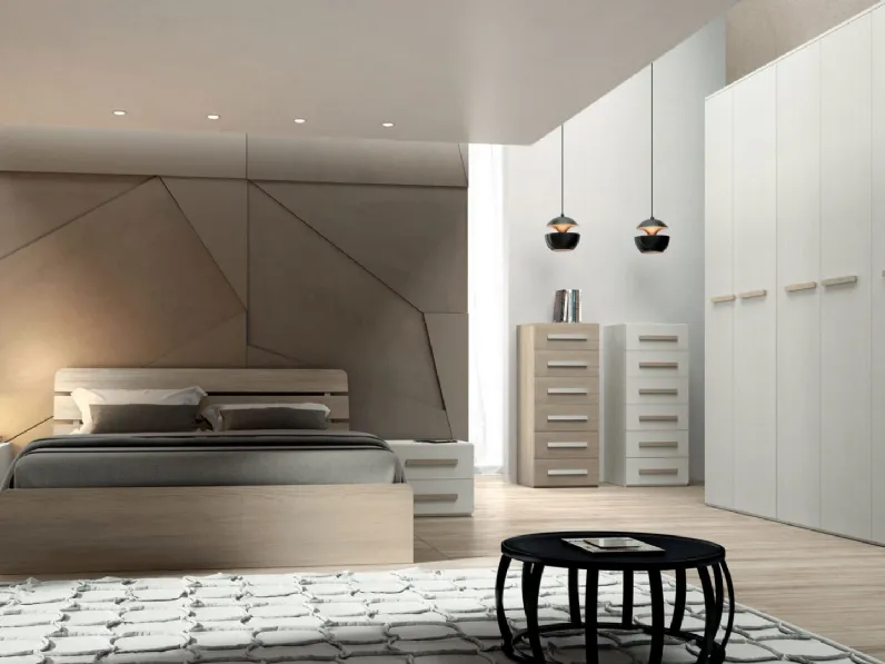 Camera da letto Smart San martino mobili in laminato in Offerta Outlet affrettati