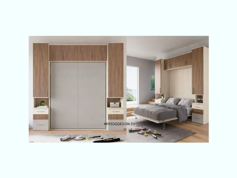 Camera da letto Smart San martino mobili a prezzo ribassato