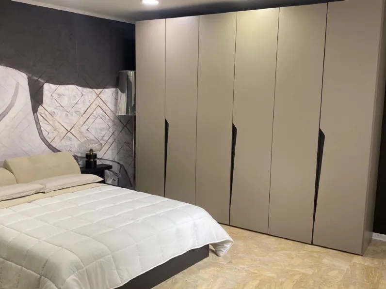 Camera da letto Smart Tomasella in laminato a prezzo Outlet