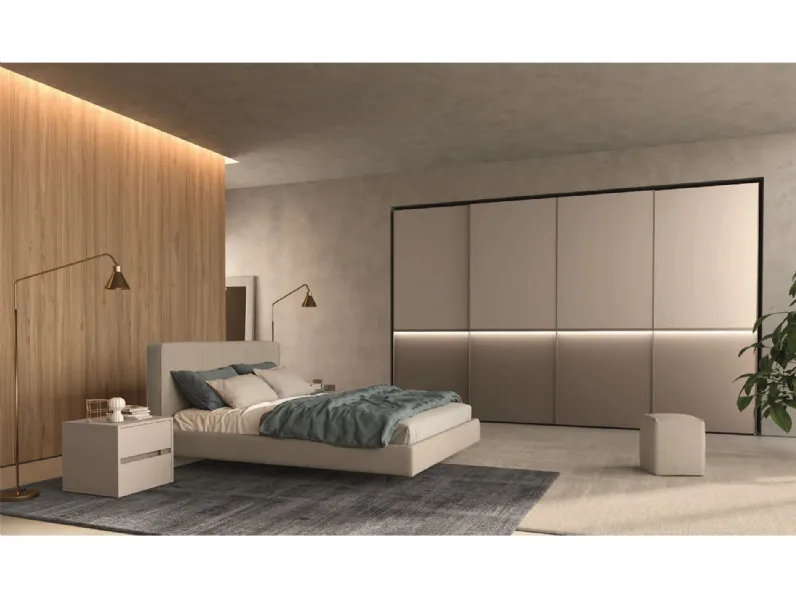 Camera da letto Sogno cm 19 Colombini casa in laminato a prezzo ribassato