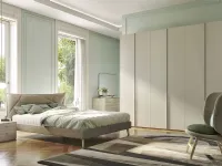 Camera da letto Stile design S75 in laccato opaco a prezzo ribassato