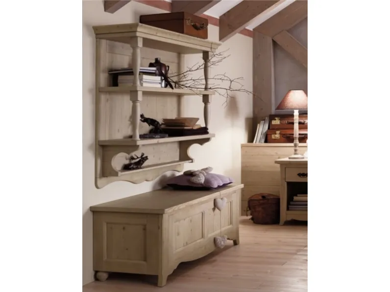 Camera da letto Tabia' Scandola in legno a prezzo ribassato