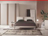 Camera da letto Gierre mobili Teo a prezzo ribassato in laminato