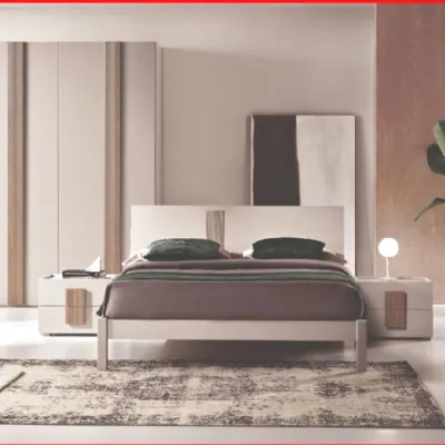 Camera da letto Gierre mobili Teo a prezzo ribassato in laminato