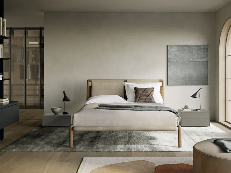 Camera da letto Tepu Dall'agnese in legno a prezzo Outlet