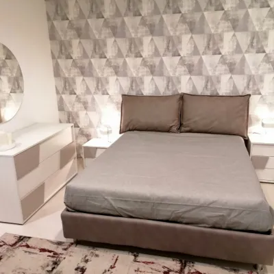 Camera da letto Terna Orme: laminato di design, prezzo Outlet.