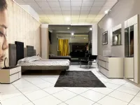 Camera da letto Hashtag Tomasella in laccato opaco a prezzo Outlet