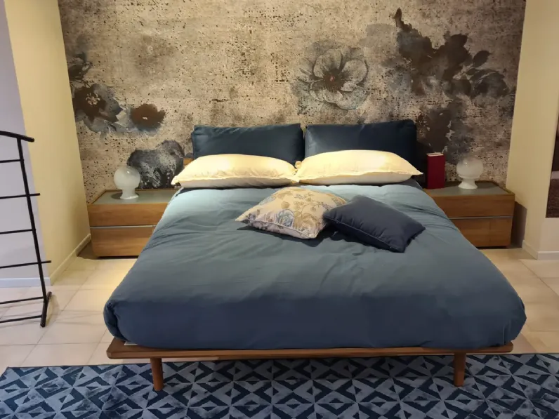 Camera da letto Hastag como' e comodini Tomasella in laminato a prezzo scontato