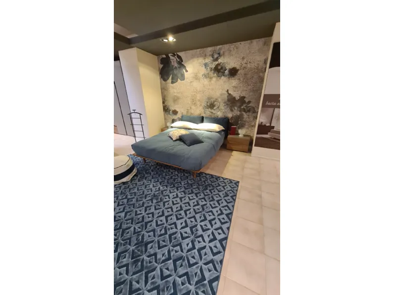 Camera da letto Hastag como' e comodini Tomasella in laminato a prezzo scontato