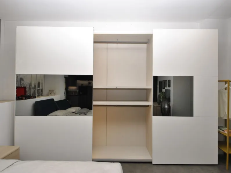 Camera da letto Primafila Tomasella in laminato in Offerta Outlet