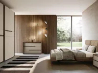 Camera da letto Totem Imab in laminato in Offerta Outlet