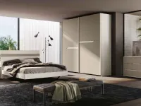 Camera da letto Totem Imab in laminato in Offerta Outlet
