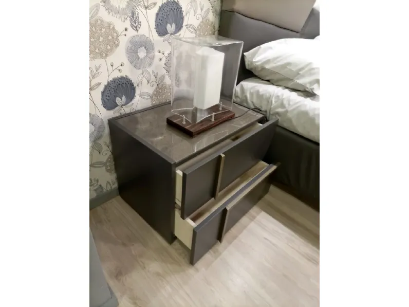 Camera da letto Two Fazzini in legno a prezzo ribassato