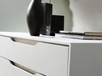 Camera da letto Unica S75 in laccato opaco a prezzo ribassato