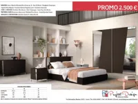 Camera da letto Vega Artigianale in laminato a prezzo ribassato