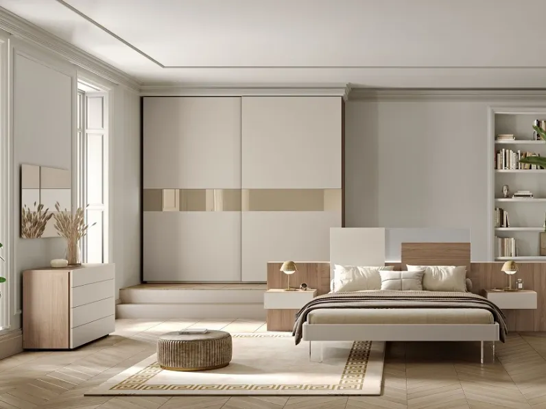 Camera da letto Vega Gruppo silwood in laminato a prezzo scontato