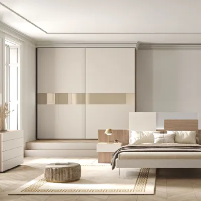 Camera da letto Vega Gruppo silwood in laminato a prezzo scontato