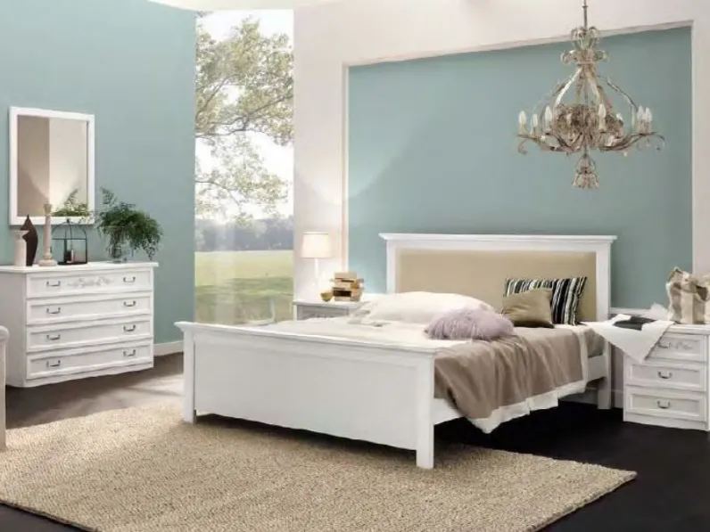Camera da letto Villanova jo.13 Villanova in laminato a prezzo Outlet