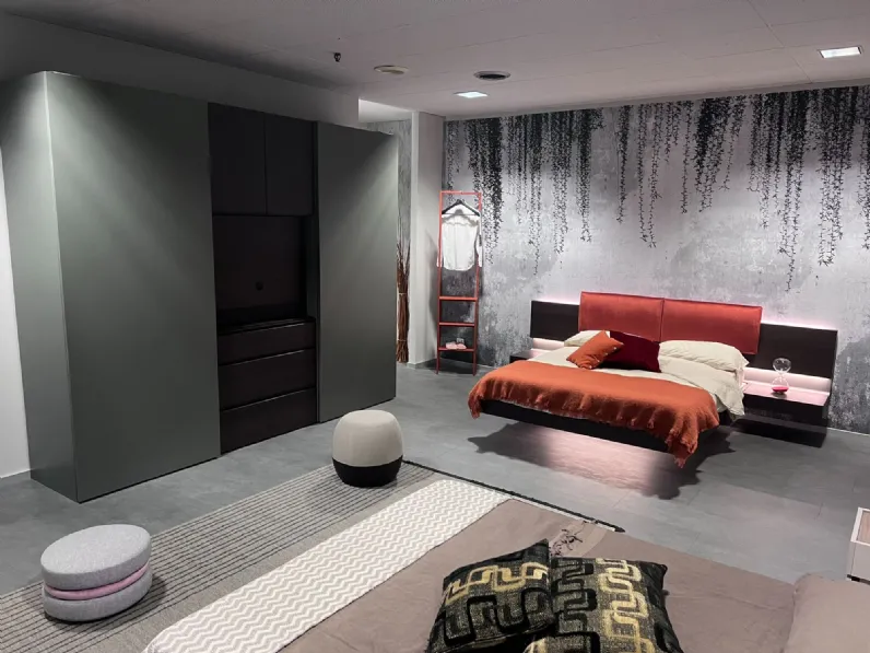 Camera da letto Vista Tomasella in laminato a prezzo Outlet