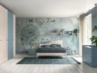 Camera da letto Colombini casa Volo a prezzo ribassato in laminato