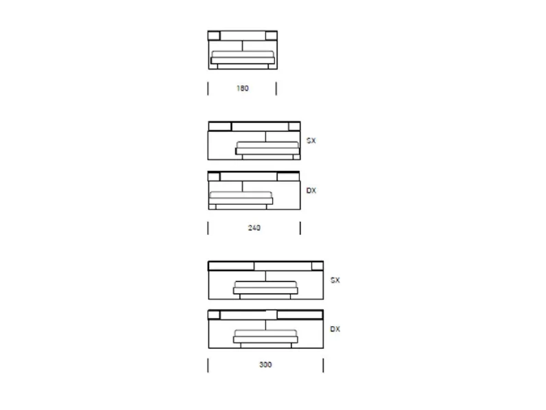 Camera da letto Vq27 Artigianale in laminato a prezzo scontato