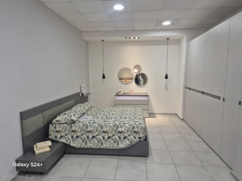 Camera da letto Wall new Maronese acf in laccato opaco a prezzo ribassato