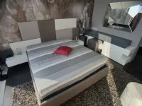 Camera da letto Wallbox/tetris Moretti compact in laccato opaco a prezzo Outlet