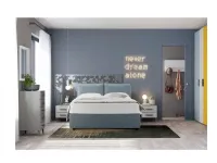 Camera da letto Colombini casa Wembley a prezzo ribassato in laminato