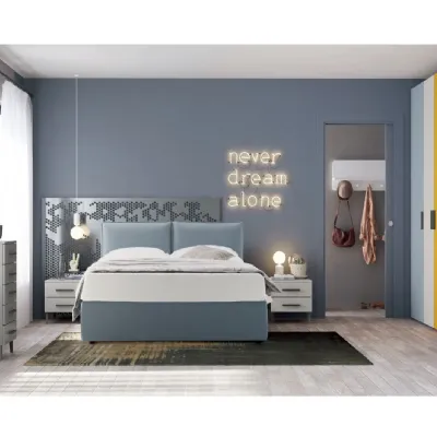 Outlet: Camera da letto Wembley Colombini, laminato a prezzo scontato!