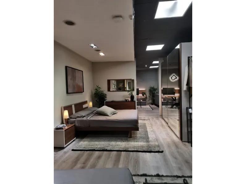 Camera da letto Zenit Le fablier in legno a prezzo Outlet