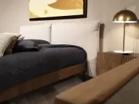 Camera da letto Zero.16 collezione design Devina nais in legno a prezzo scontato