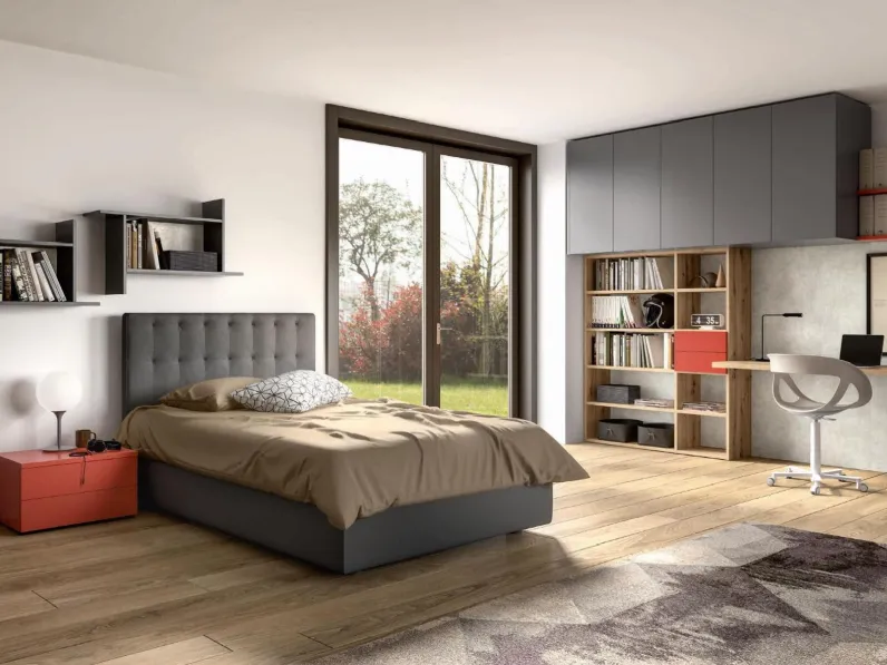 Camera da letto Zg mobili 102 a prezzo scontato in legno