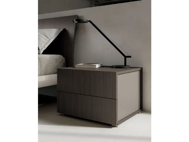 Camera da letto Night 08 power Zg mobili in laminato a prezzo Outlet