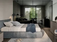 Camere da letto Battistella Camera con letto imbottito