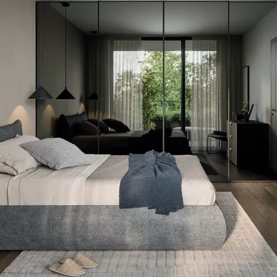 Camere da letto Battistella Camera con letto imbottito