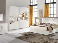 Camera da letto Venere Spar in ecopelle a prezzo Outlet