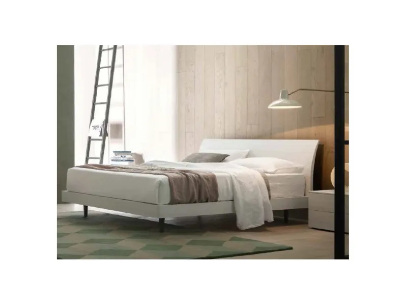 Camera completa Camera con letto e gruppo letto Novamobili in laminato a prezzo ribassato